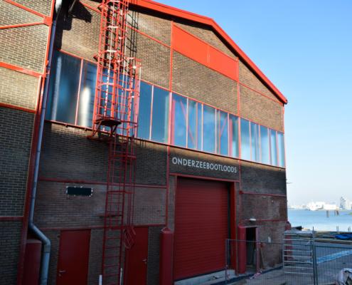Onderzeebootloods-vooraanzicht